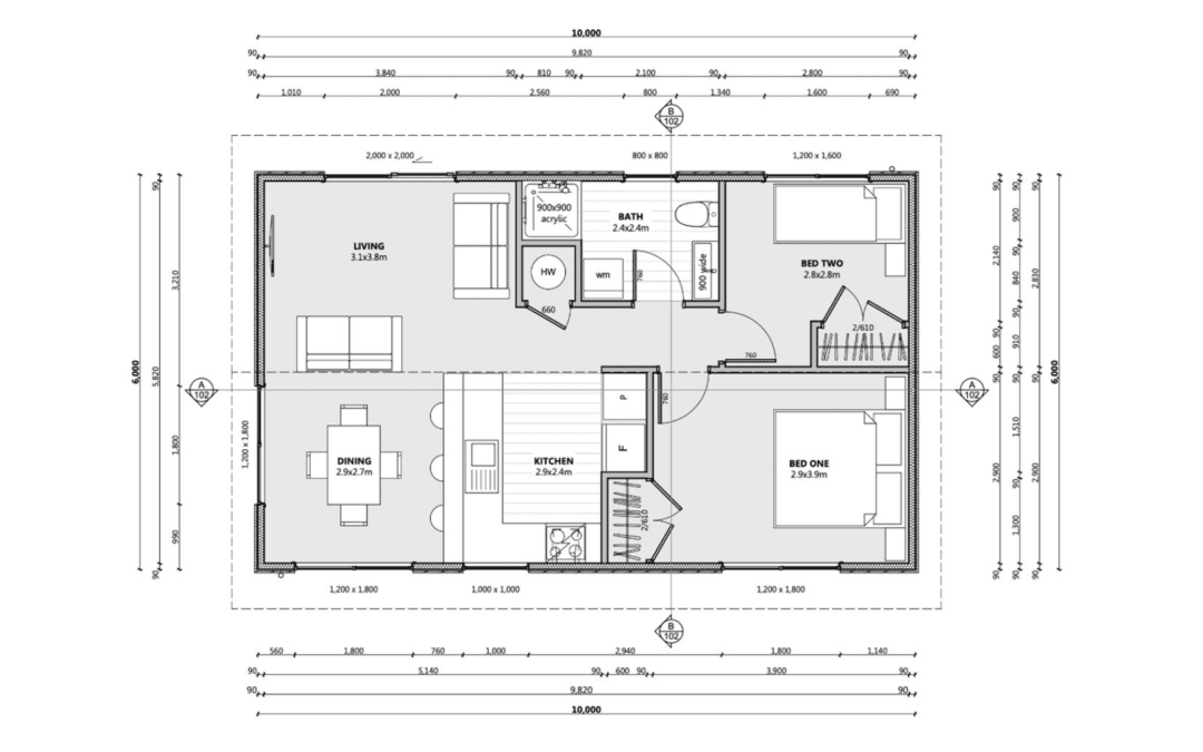 How to read a transportable home plan